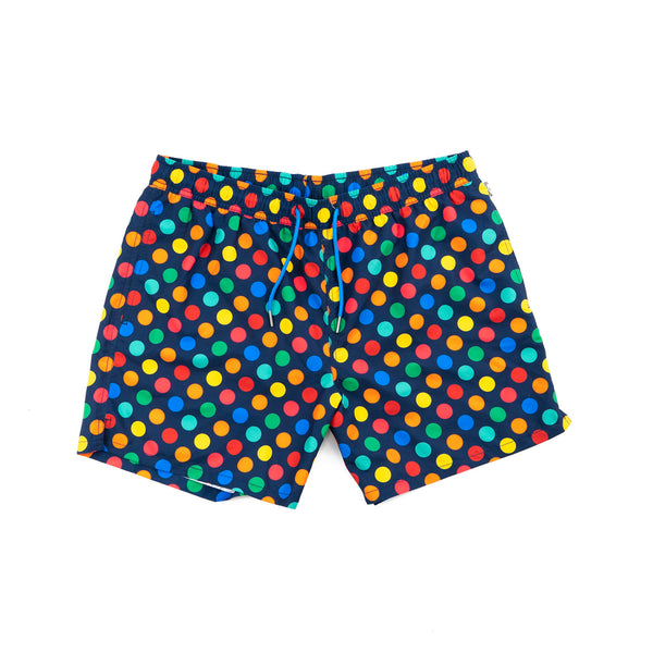 Polk Dot Swim Shorts